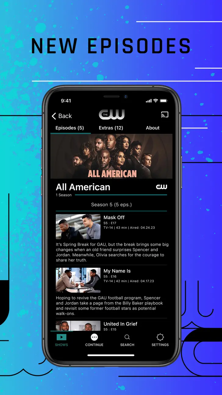 The CW Network Screenshot Image