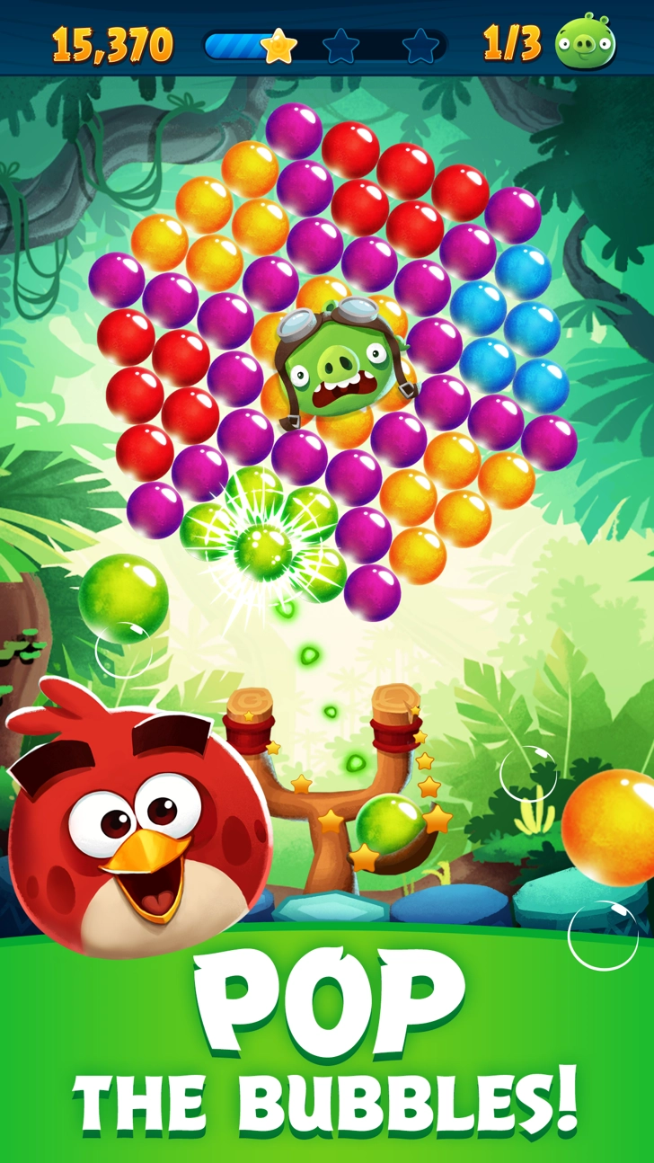 Angry Birds Pop Screenshot Image