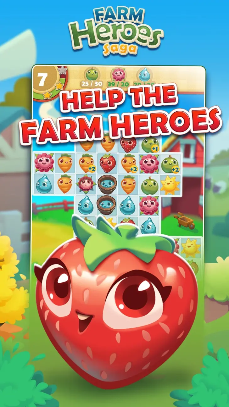 Farm Heroes Saga Screenshot Image